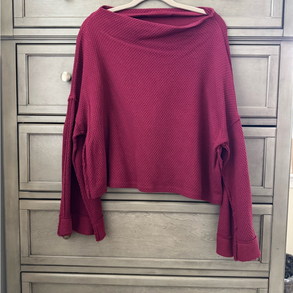 We The Free Textured Knit Top